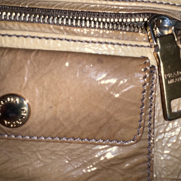 D0003 Prada purse with gold tone hardware - Picture 12 of 16